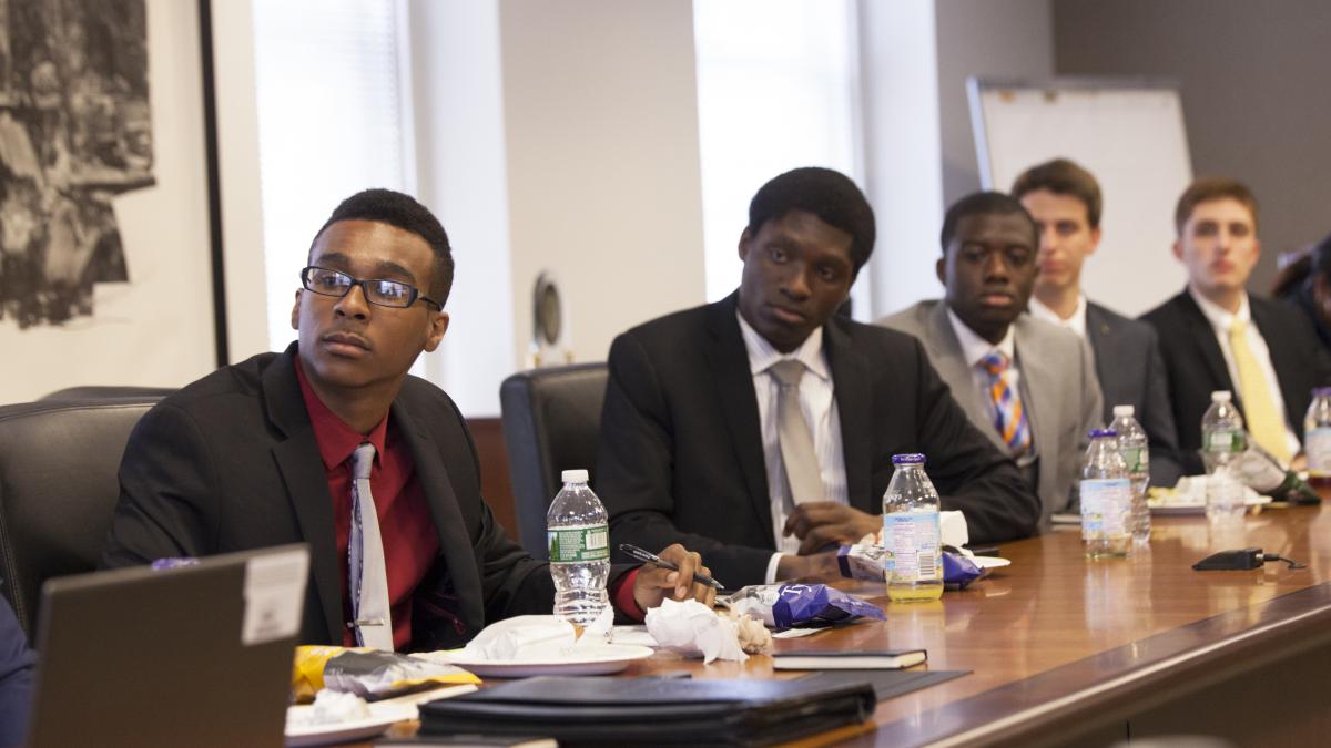 Smith’s Business Academy Visits Alumni in NYC